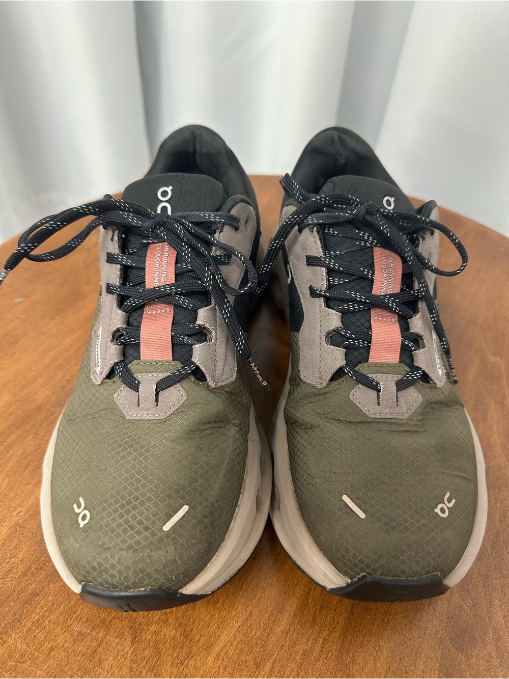 On cloudrunner 2 Running shoes womens waterproof Olive sneakers size 7